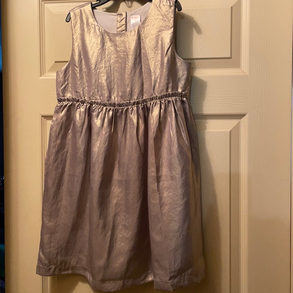 Gymboree girl’s gold metallic dress NWT